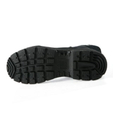 Летние дышащие высокие черные тканевые сапоги для тренировок