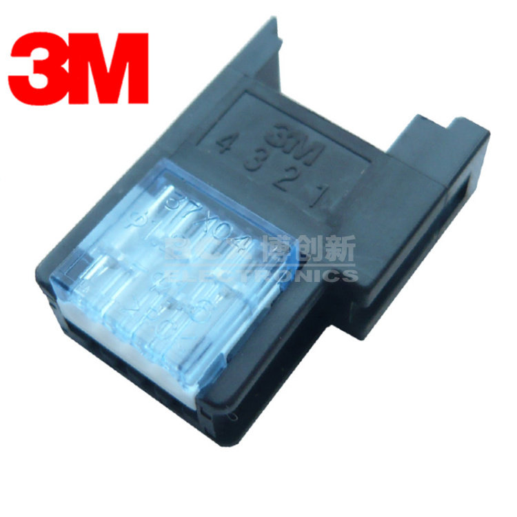 Original imported 3M 37304-2165-000FL sensor connector 3M connector 4-core blue
