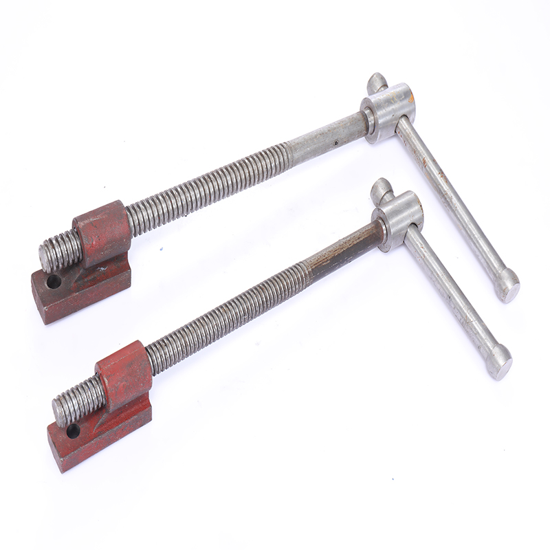 Bench vise accessories Screw nut Flat mouth pliers accessories T-type screw thread Bench vise rocker fixing screws