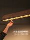 French-Style Medieval Restaurant Linear Pendant Light, Modern Minimalist Dining Room Special Long Strip Light, Black Walnut Tea Table Bar Counter Light