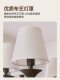 American retro country pastoral style living room chandelier French medieval wabi-sabi style restaurant bedroom iron glass lamps
