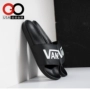 Vans SLIDE-ON Giày thể thao nam Vance Dép đi trong phòng tắm Dép chống trượt thời trang Dép đi biển dép đế cao