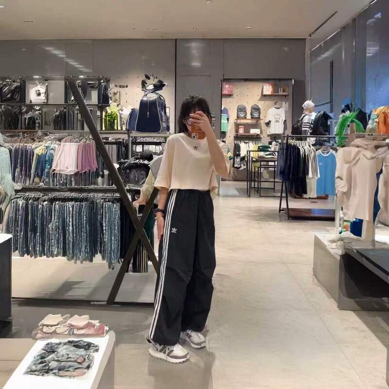 Adidas Adidas Summer Couple's Paratrooper Pants Sports Casual Straight Pants Clover Sports Pants