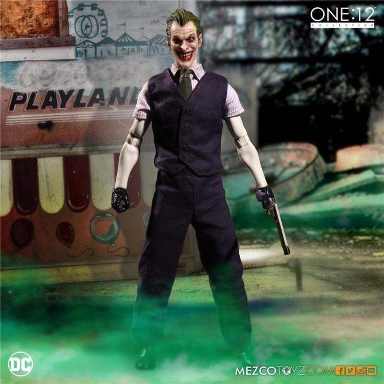 Khuyến mãi Mezco Toyz Ant Comic Edition 6 Inch Cloth One: 12 Joker Clown Hand Doll Model - Capsule Đồ chơi / Búp bê / BJD / Đồ chơi binh sĩ