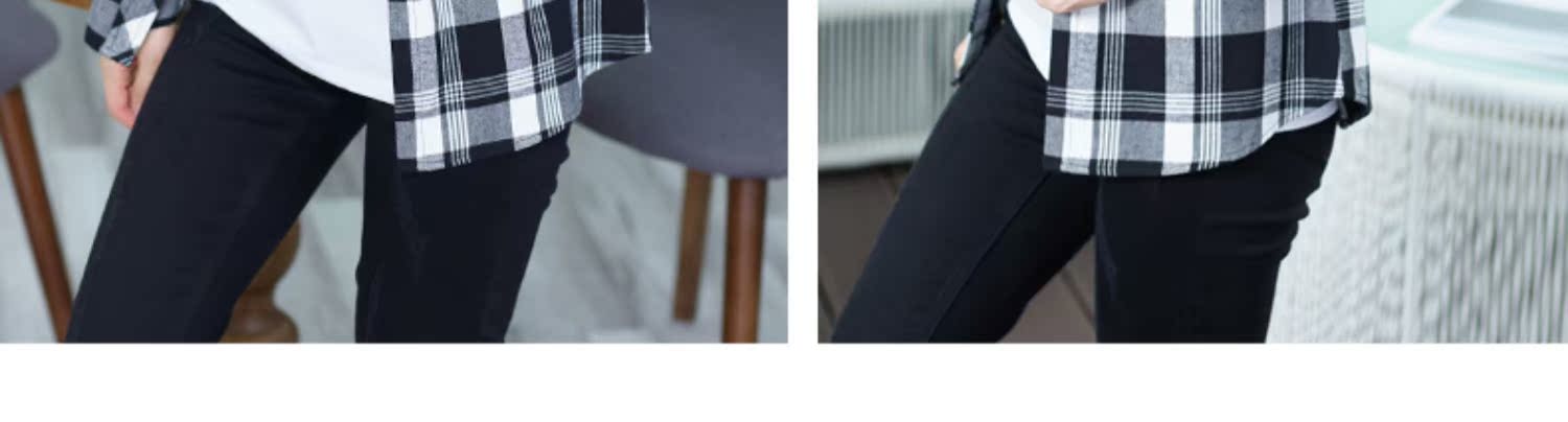 Mùa xuân 2019 mới cho bé sơ mi kẻ sọc cotton dài tay mẹ trung niên mặc áo sơ mi rộng size - Áo sơ mi dài tay áo sơ mi nữ dài tay cổ bèo