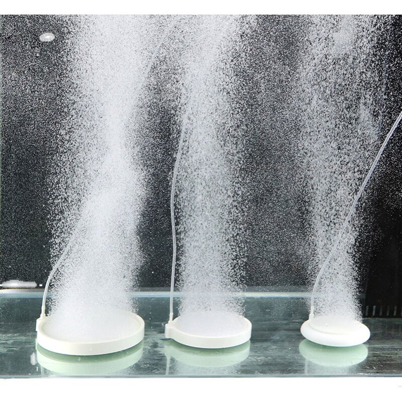 Fish tank plus oxygen pump bubble stone gas plate oxygenation refinement nano gas plate fish tank gas head sand head bubble stone mute