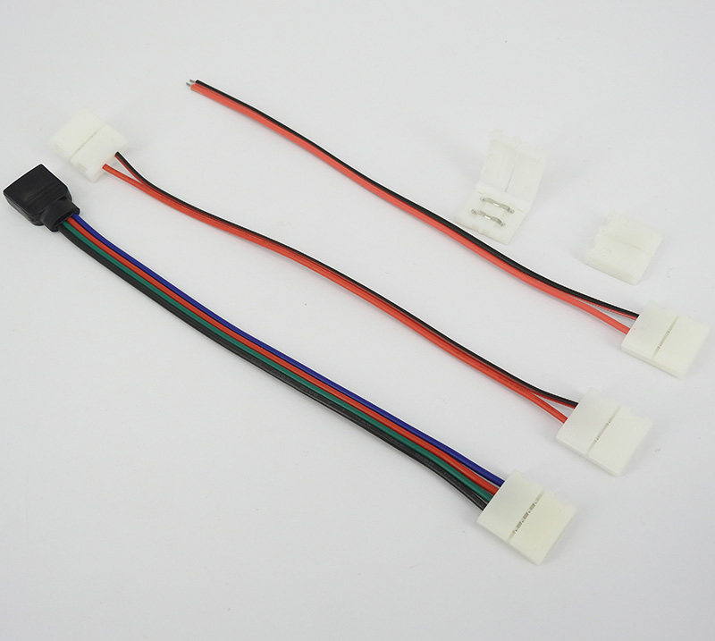 Light belt welded free wire 10mm wire single head 8mm without wire coupling express weldless connection