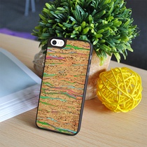 LOUKIN Apple se mobile phone shell iphone5s SE solid wood patch protective cover female male shell five