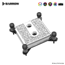 Barrow INTEL platform special jet type microchannel ice Ling series CPU water cooling head LTIFH-04