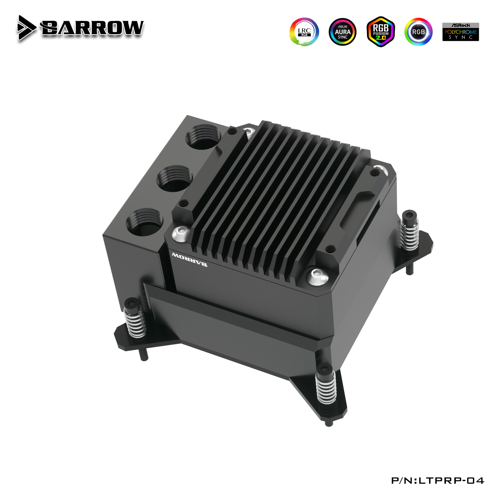 Barrow INTEL AMD X99 X299 multi-platform POM CPU cold head pump box integrated LTPRP-04