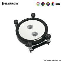 Barrow AMDAM4 platform jet type microchannel CPU water cooling head revered version LTFHBA-04N V2
