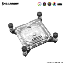 Barrow X99 X299 platform jet microwaterway CPU water cooled head acrylic extreme light LTYK3X-04 V2