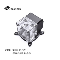 Bykski CPU-XPR-DDC-I CPU water tank integrated water cooling head ITX motherboard case I7 I9