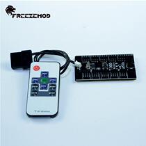 FREEZEMOD 12V RGB light controller RGB-K10 remote control type 10-way synchronous control