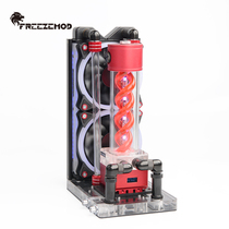 FREEZEMOD laptop water cooling BJTZ-T5 hard tube suit RGB full configuration VA liquid crystal temperature display