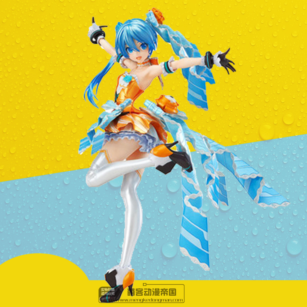 国产初音未来橙花公主Ver.手办模型摆件公仔玩具美女人偶动漫礼物