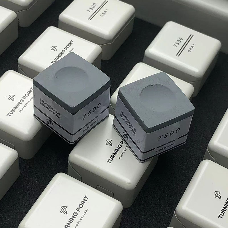 Мел для кия tp pro+ tp7500磁吸巧克粉新品单颗金属装黑八九球斯诺克球杆专用