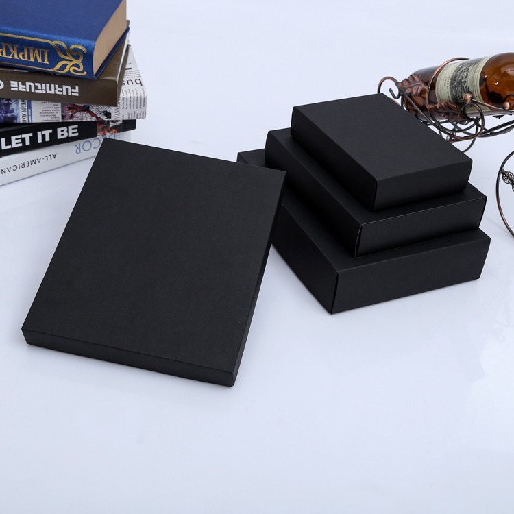 Spot Imported Kraft Paper Heaven and Earth Cover Garment Box Packaging Box Carton Gift Box Wholesale Customization