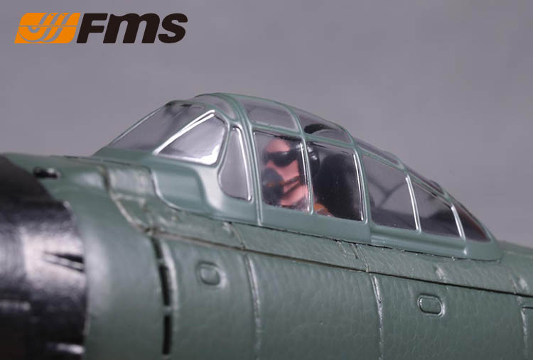 FMS 800MM Zero War Zero Zero Máy bay mô hình điều khiển từ xa Máy bay chiến đấu thứ hai giống như mô hình thật - Mô hình máy bay / Xe & mô hình tàu / Người lính mô hình / Drone Mô hình xe tăng nhựa