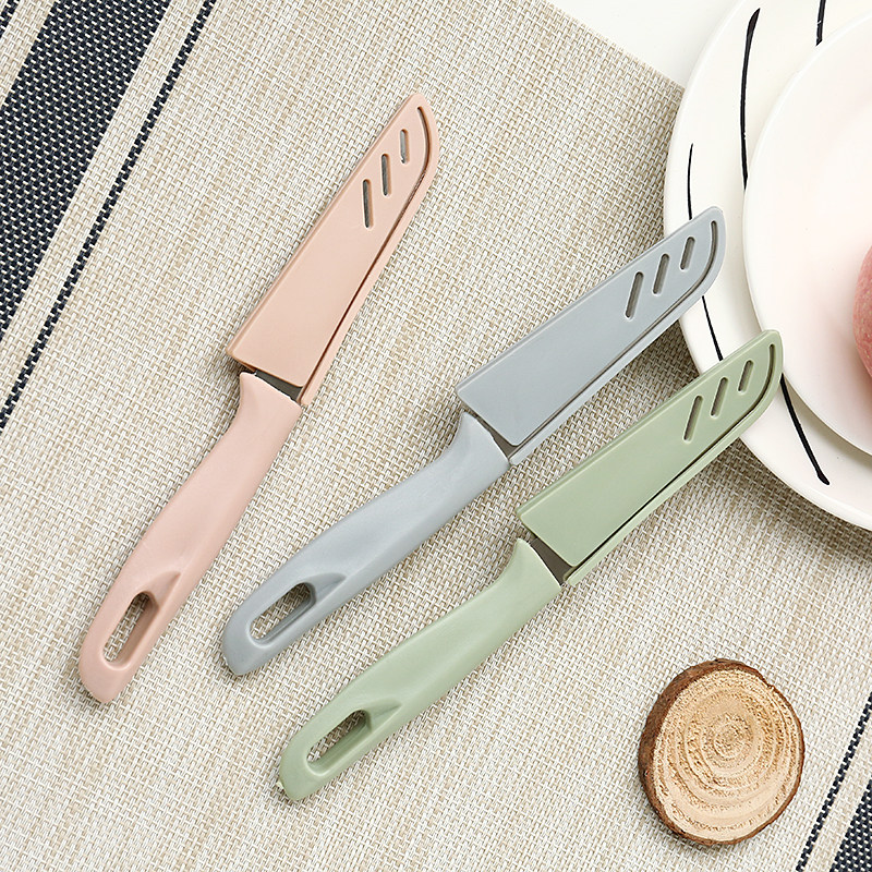 Multifunctional melon and fruit knife water fruit knife stainless steel home kitchen paring knife portable cut watermelon small knife cut melon knife