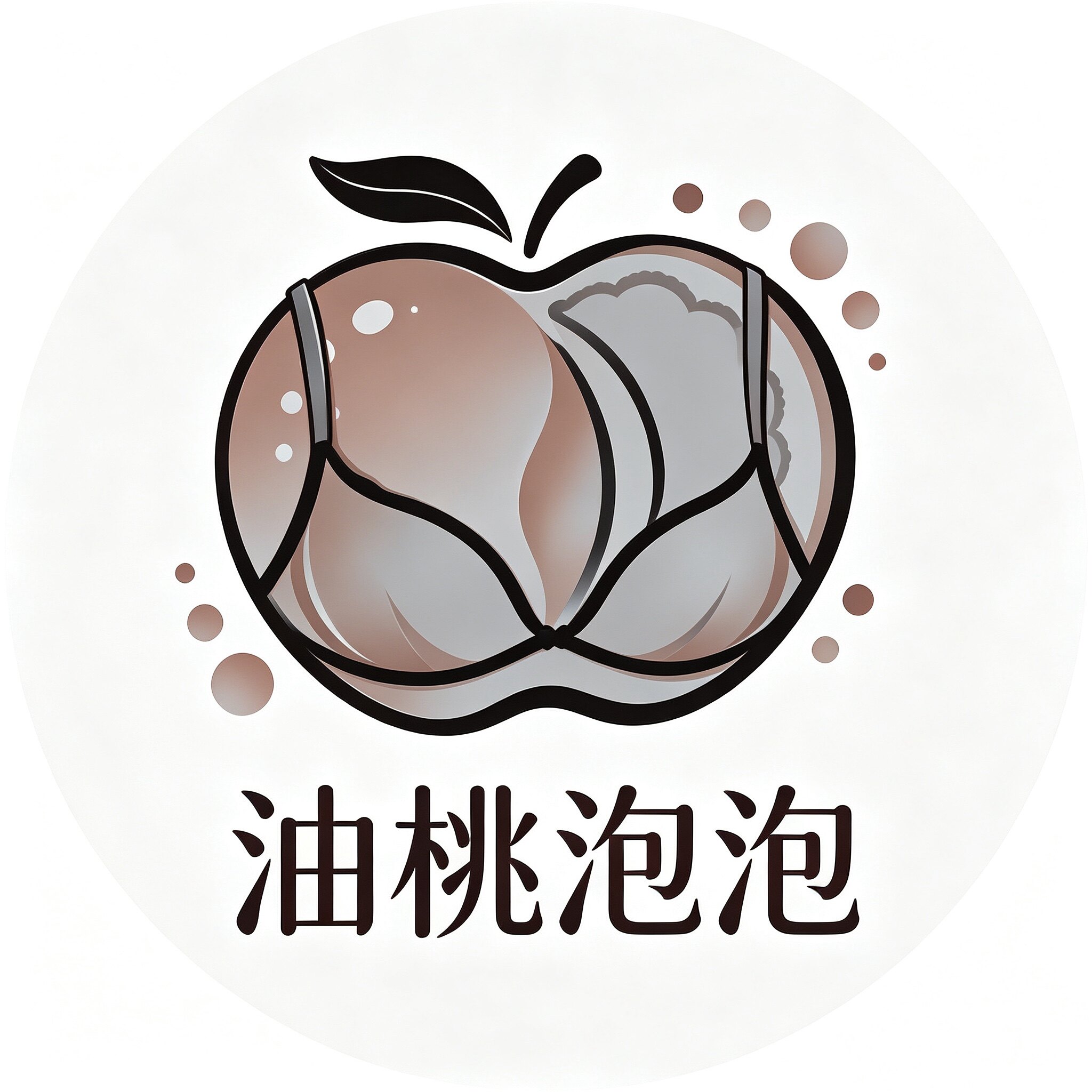 油桃泡泡的LOGO