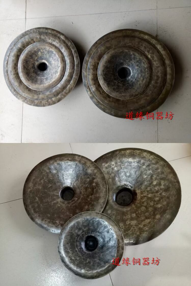 Cửa hàng 20 cm bronze đồ đồng thủ công nhạc cụ dân gian bộ gõ đồng truyền thống - Nhạc cụ dân tộc sáo điện tử ewi