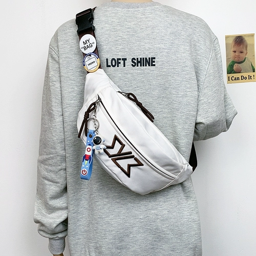 Брендовая нагрудная сумка подходит для мужчин и женщин, японская спортивная сумка на одно плечо, небольшая сумка, мобильный телефон для велоспорта, поясная сумка