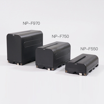 Small monitor LED light with lithium battery Sony NP-F970F750F550 photography camera battery