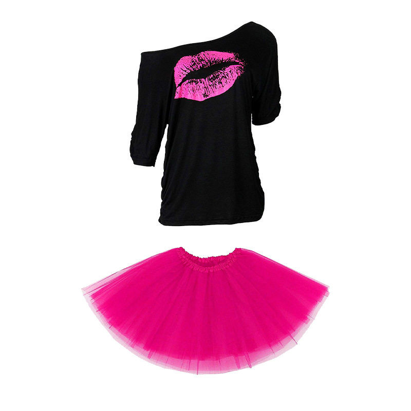 Заколки 80s fancy dress accessories party costume80年代派对舞会套装 OTHER