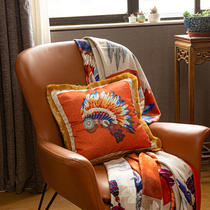 Feather Upscale American Light Lavish Hug Pillow Close To Pillow Hotel Decent Board Room Home Living Room Sofa Bed Head Flow Sumpback