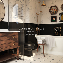 French grille wainscot tiles retro style dandelion tiles bathroom tiles kitchen bathroom tiles floor tiles