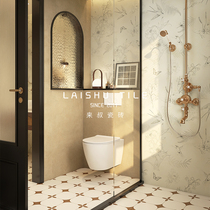 Uncle Lai French retro bathroom tiles balcony porch tiles floor tiles kitchen wall tiles Nyonya tiles