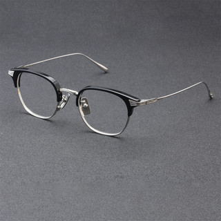 Naito kumahazu n412 оправа для очков в стиле ретро из чистого титана