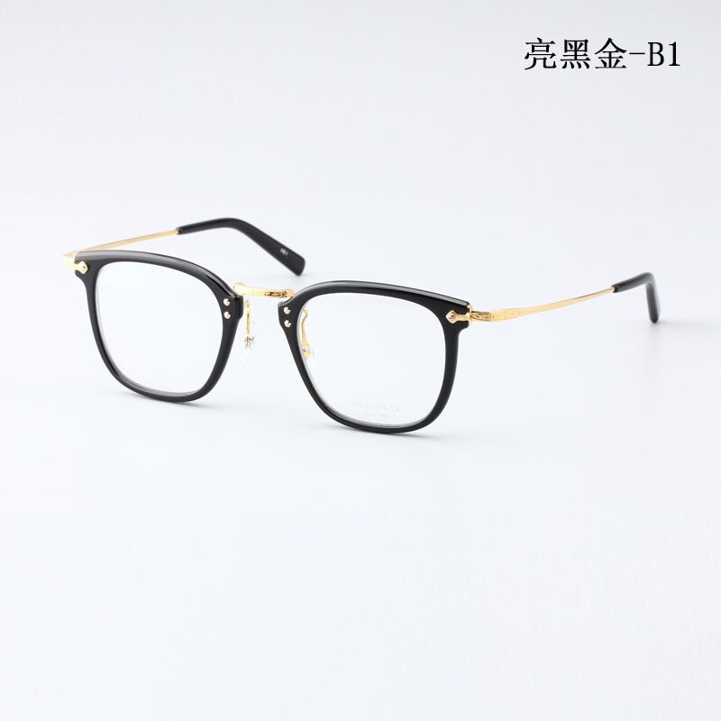 Masunaga Zengyong Eyeglasses Japanese Handmade Eyeglass Frames Retro Myopia Frames Large Face Square Frame Handmade Gms806 Masunaga Zengyong Eyeglasses Japanese Handmade Eyeglass Frames Retro Myopia Frames Large Face Square Frame Handmade Gms806
