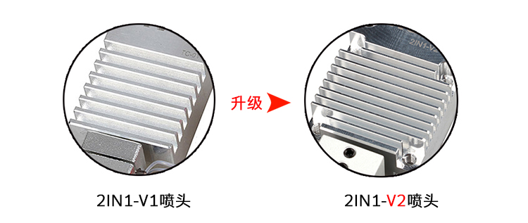 Máy in 3D 3DSWAY XCR 2IN1-V2 hai thành một màu thay đổi đầu phun hai màu miệng hố NV6 - Phụ kiện máy in