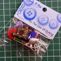 2017 New dress IT up phone case decoration imported clothes button American shape buckle BT9062