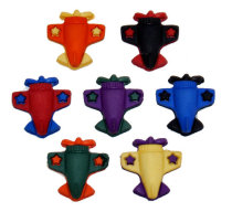 American Dress It Up imported styling button button phone case color small plane button BT782