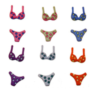 dress IT up mobile phone case decoration bikini button American imported shape button button BT2246