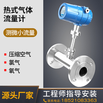  Thermal gas mass flowmeter Air natural gas nitrogen pipeline plug-in small flow gas DN50 100