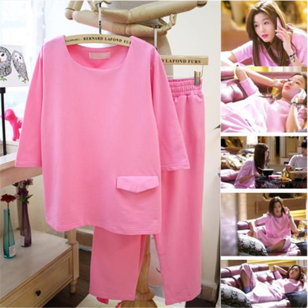 Pyjama mixte OTHER   en Coton à manchon moyen - Ref 3006344 Image 3