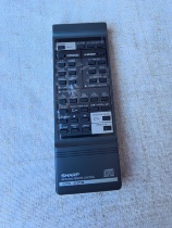 Sharp 8880CDY remote control Sharp 8880CD combo speaker remote control Sharp remote control