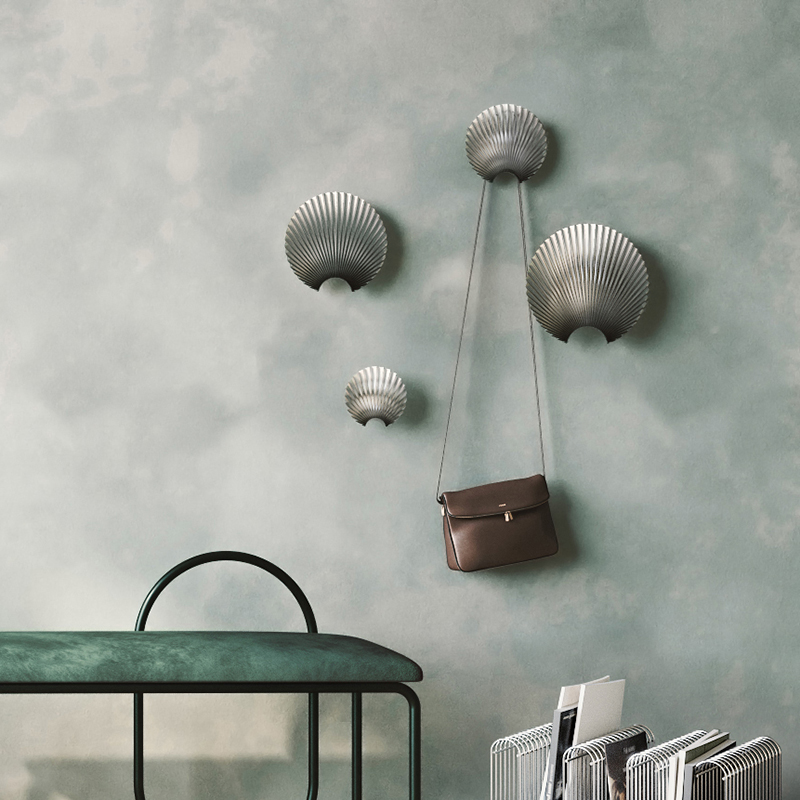 AYTM Denmark imports Concha shell clothing cap hooks wall decoration curtains