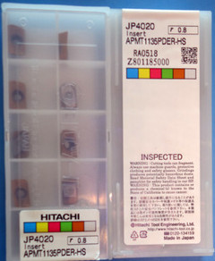 Hitachi APMT1135PDER-HS HT JP4020 R0 8 open coarse knife