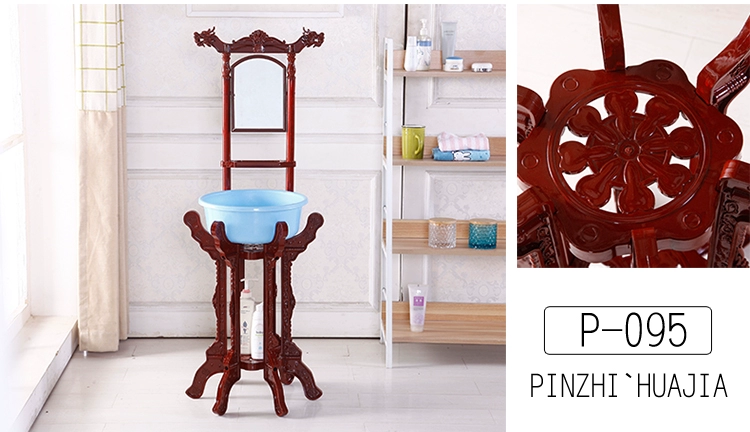 Phòng tắm cổ chậu rửa chậu rửa sàn đứng chậu rửa giá khăn phòng tắm lưu vực kệ lưu vực kệ chậu rửa đứng - Kệ kệ trang trí phòng ngủ