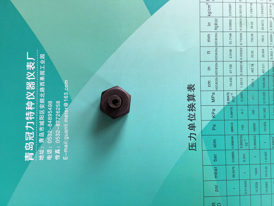 Dial 60 dial 100 pressure watch carbon steel welding joint