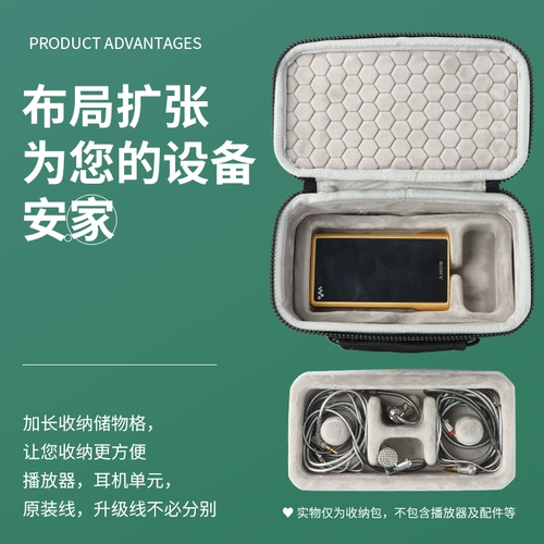 Подходит для Shan Ling M8/M6/M6PRO/M5S/M2X M3X Хранение игрока, чтобы защитить пакет с твердыми пакетами с оболочкой