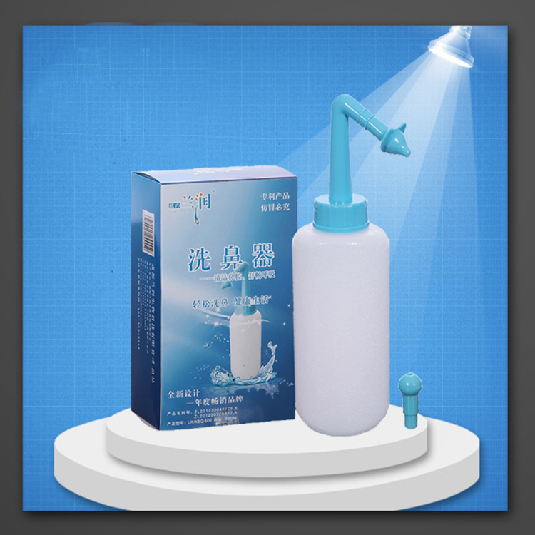 Lanun 500ml Automatic Rinting Pot Salt Washers Nasal Riner Nasal Rinse Rinsed With Haze Dust Allergy Nasal Rhinoceroses