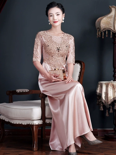 Вечернее платье для матери для невесты, изысканный стиль