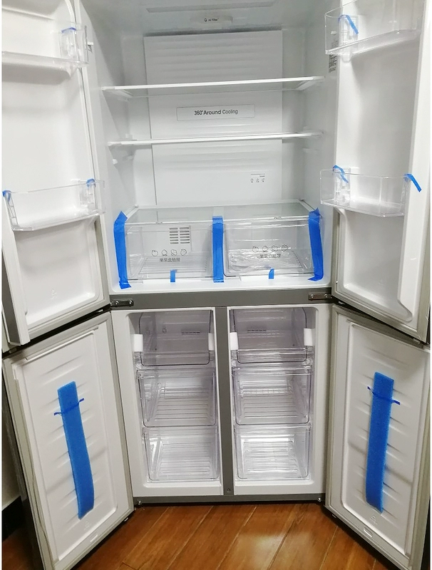 [Prototype 99 new] Tủ lạnh cửa làm mát bằng không khí biến tần Ronshen / Rongsheng BCD-432WD11FPA tủ lạnh aqua điện máy cho lớn