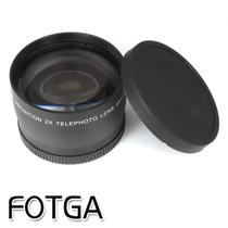 62MM 2X teleconverter camera additional lens multiplier telescope suitable for Tamron 18-200 etc.